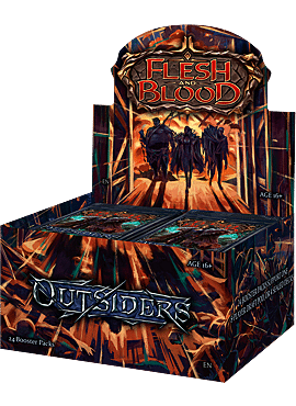 Flesh and Blood TCG Outsiders Booster Display (24 Packs) - EN